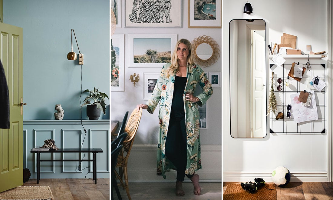 Inredaren: Så inreder du smart och snyggt i hallen
