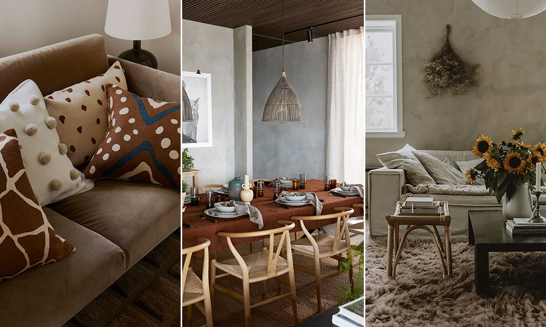 7 sätt att göra höstfint hemma med hjälp av textilier