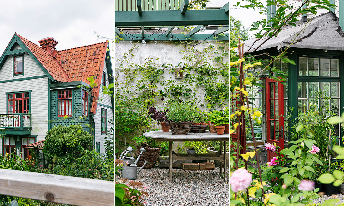 Så skapade familjen en grönskande trädgårdsdröm – mitt i stan