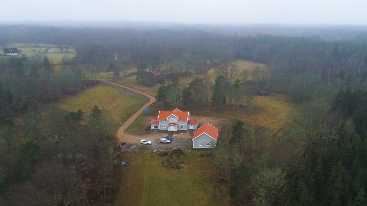 Robin satsade på bekväm jordvärme