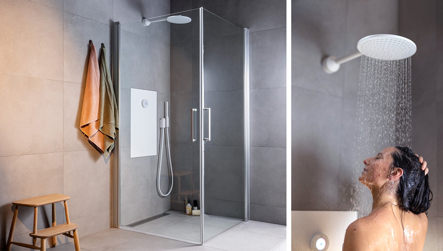 Spara el och vatten med unik cirkulär dusch – installerad och klar