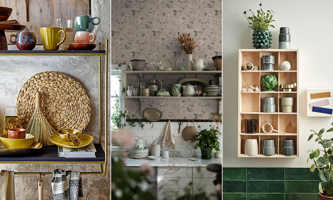 Så stylar du kökshyllan – 10 inspirerande tips