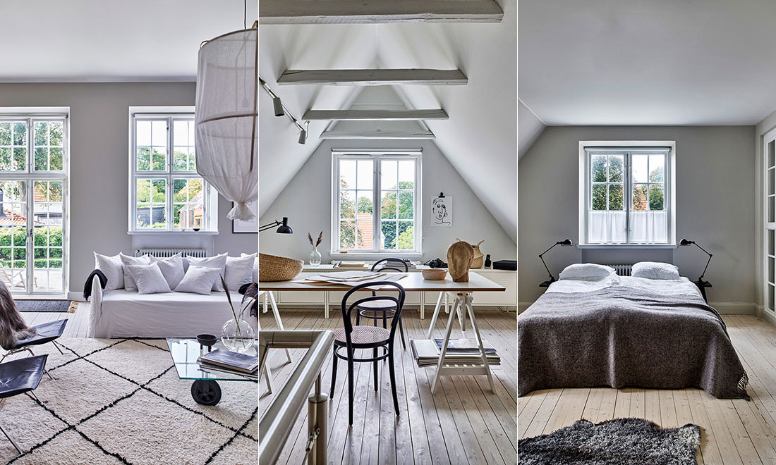 Kika in hos konstnären i gamla kyrkan