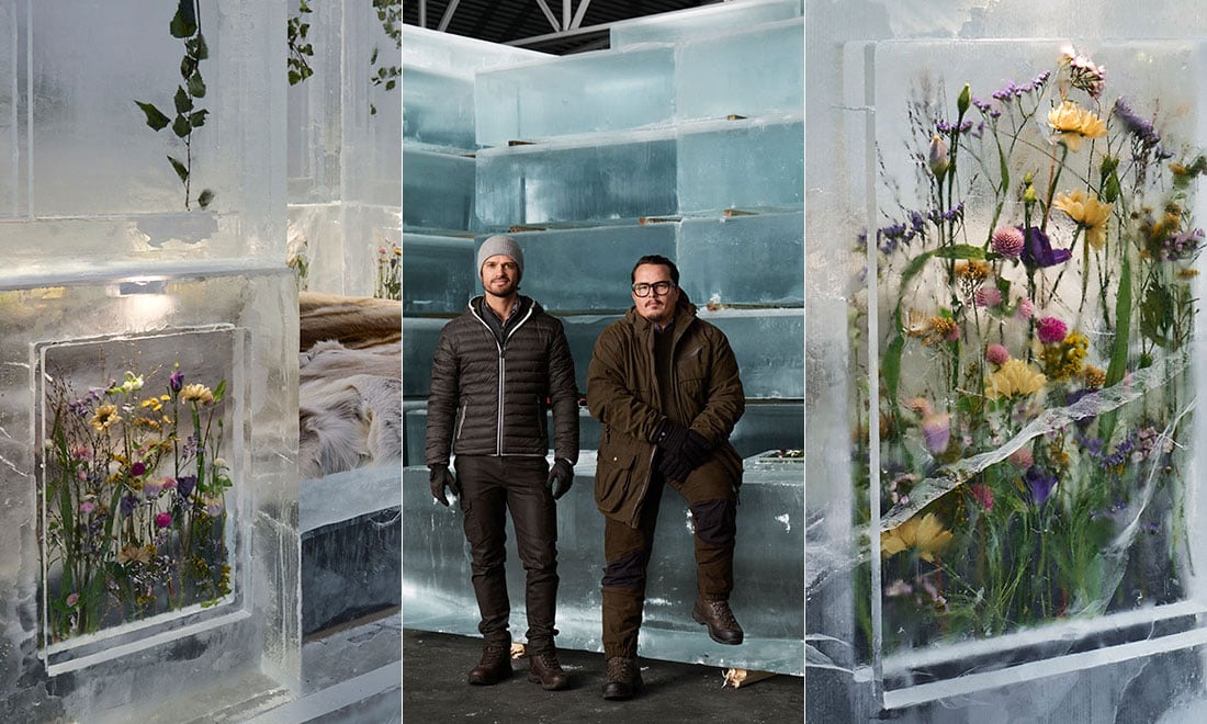 Bernadotte & Kylbergs iskalla design på ishotellet