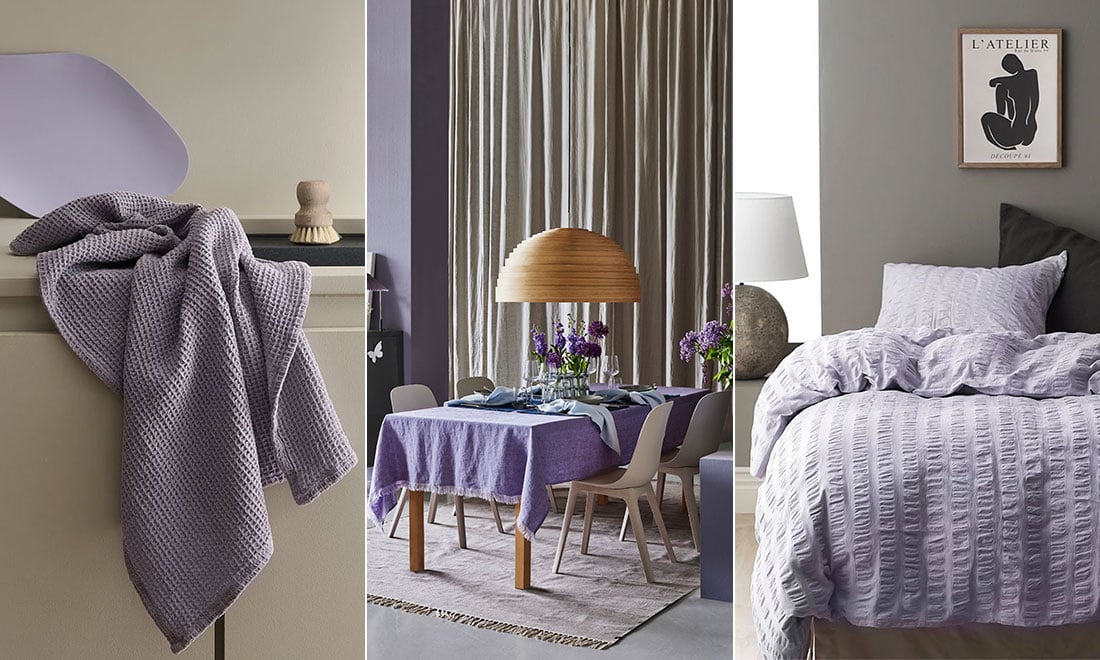 6 tips på hur du inreder med trendfärgen lila