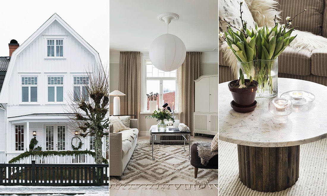 Lugna kulörer och vackra detaljer i 20-talshuset