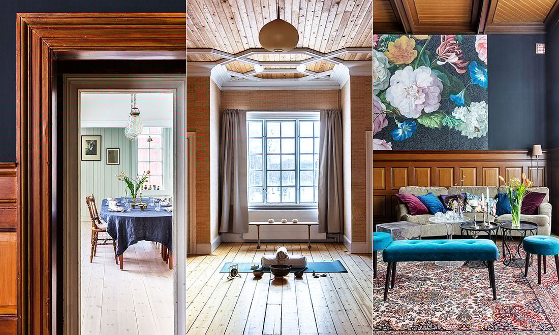 Från Mosebacke till Malung – familjen bytte trean mot träslott