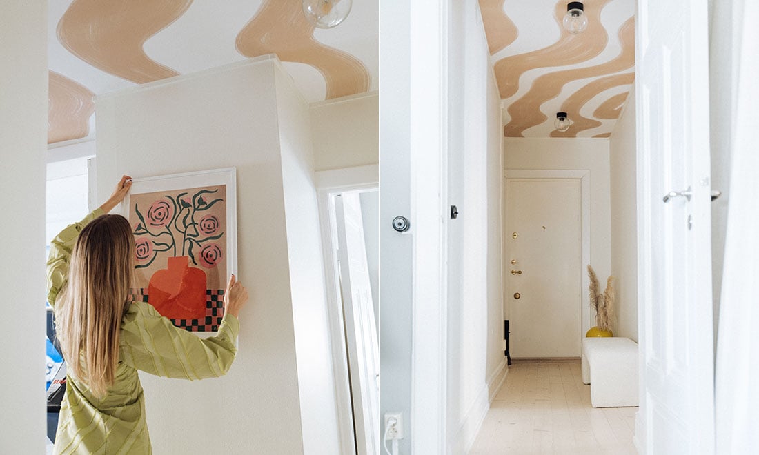 Nu kan du tapetsera taket – med ny unik taktapet