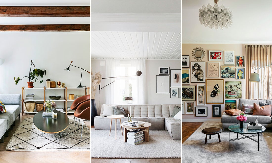 Uppdatera vardagsrummet – 8 fina idéer att inspireras av