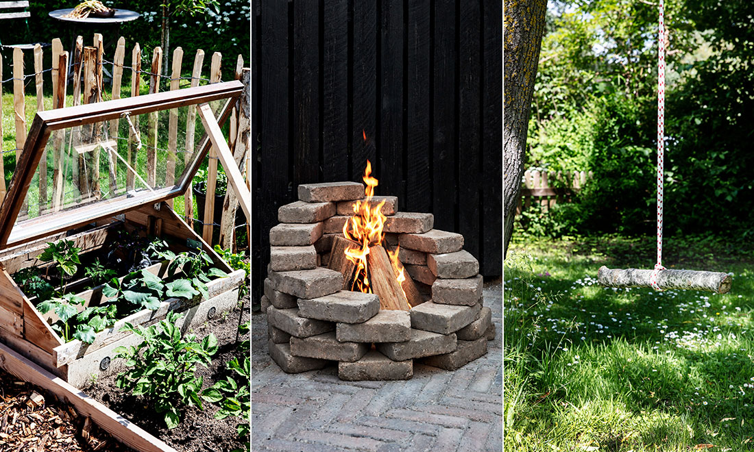Från utomhusspis till drivbänk – 12 DIY-projekt för trädgården