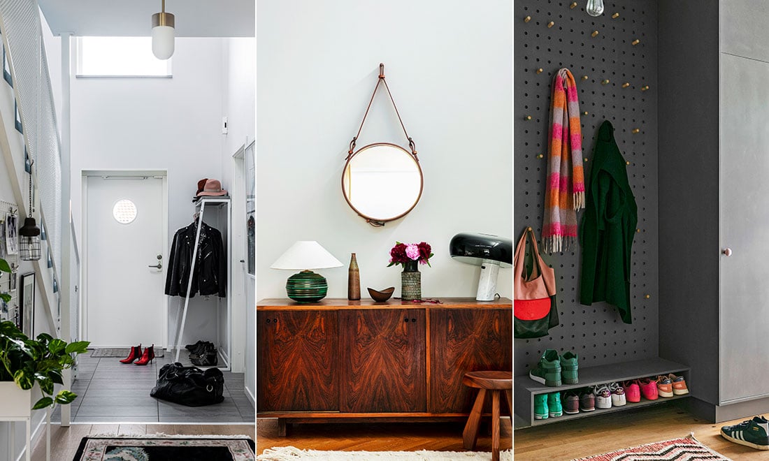 12 snygga och inspirerande idéer för hallen