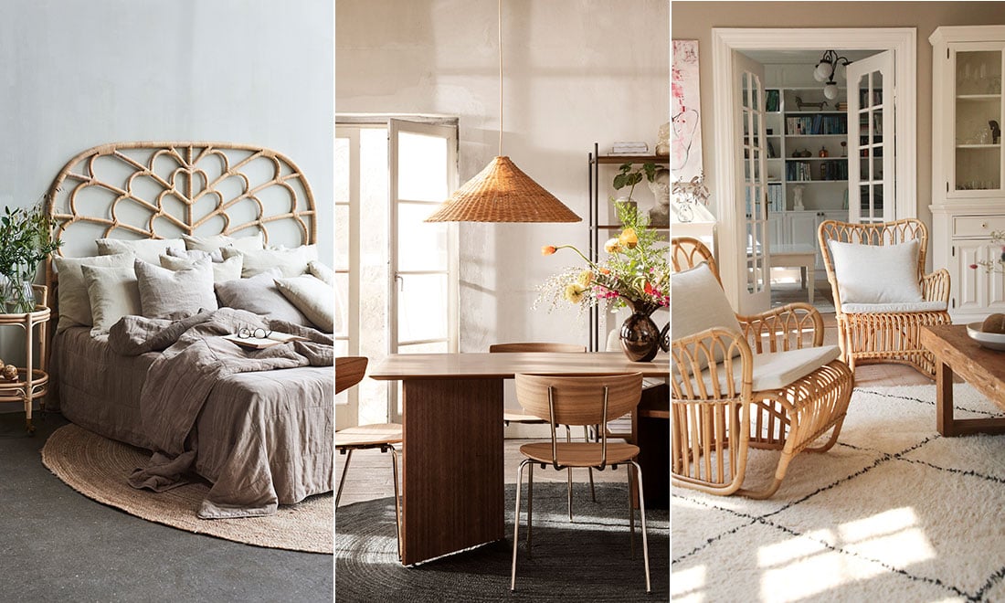 Så inreder du med rotting – 7 fina stylingtips