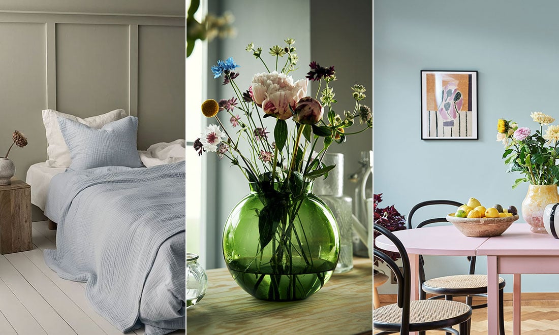 8 sätt att inreda med säsongens trendiga kulörer