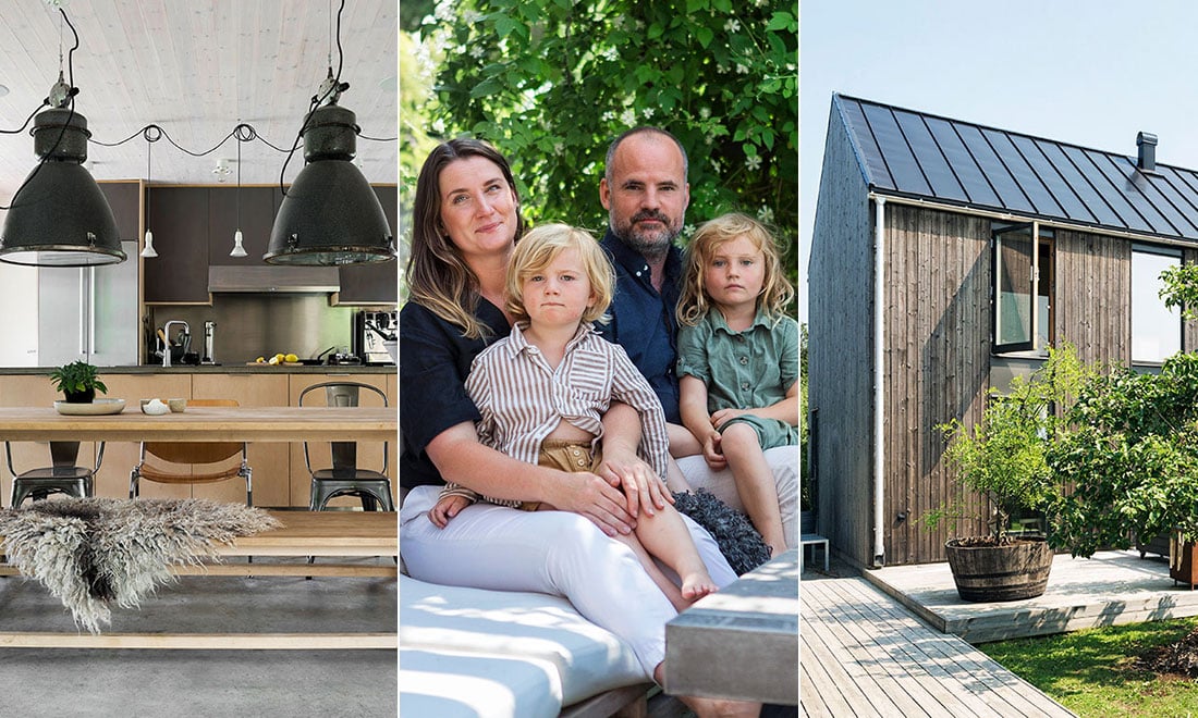 Kika in hemma hos Lina från ”Vem bor här”: ”Inget är gjort av plast i vårt hus”