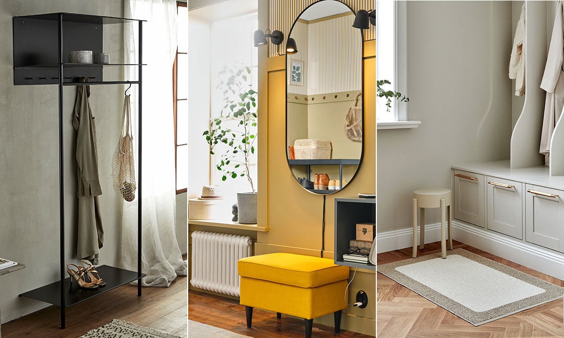 Inred en liten hall – 6 smarta knep