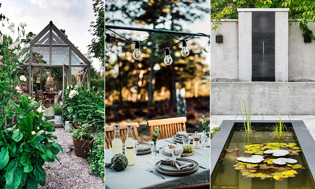 10 inspirerande idéer för trädgården