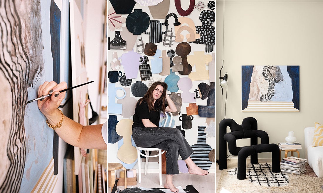 Alcro lanserar kollektion tillsammans med konstnären Emilia Ilke