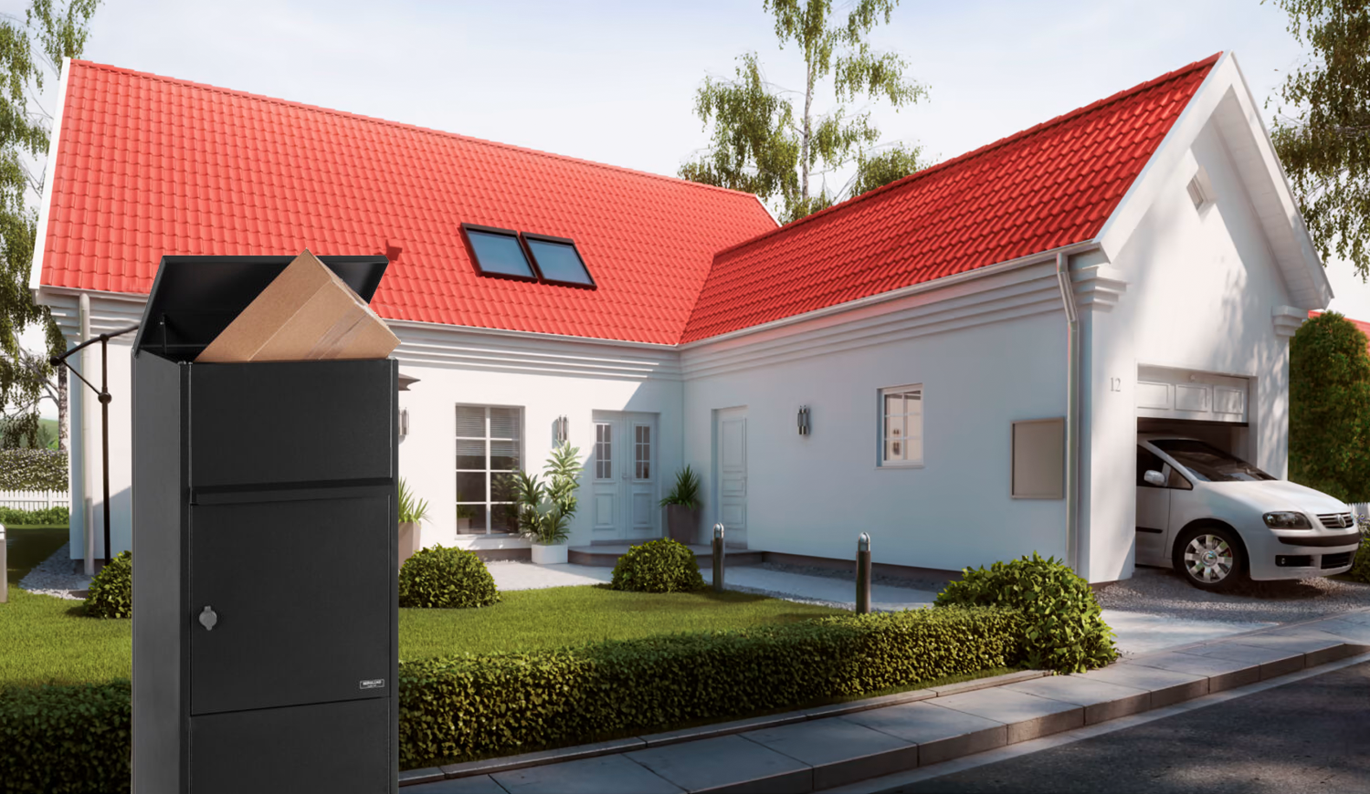 Få dina paket direkt hem – med en större postlåda￼