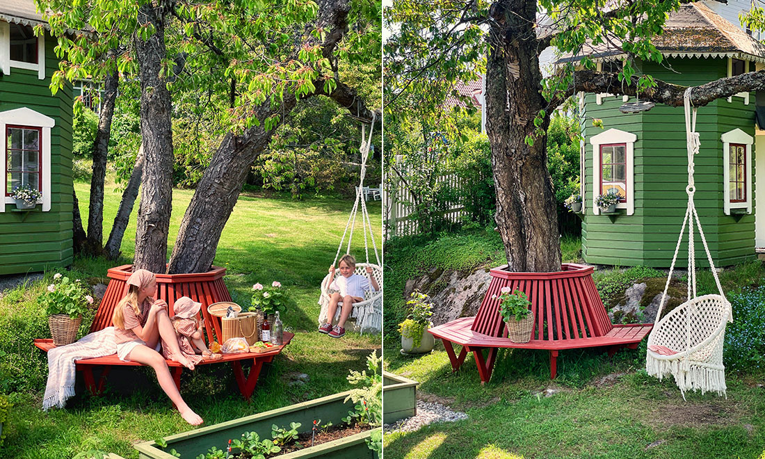 Hannas inredningsprojekt: En romantisk kyssbänk