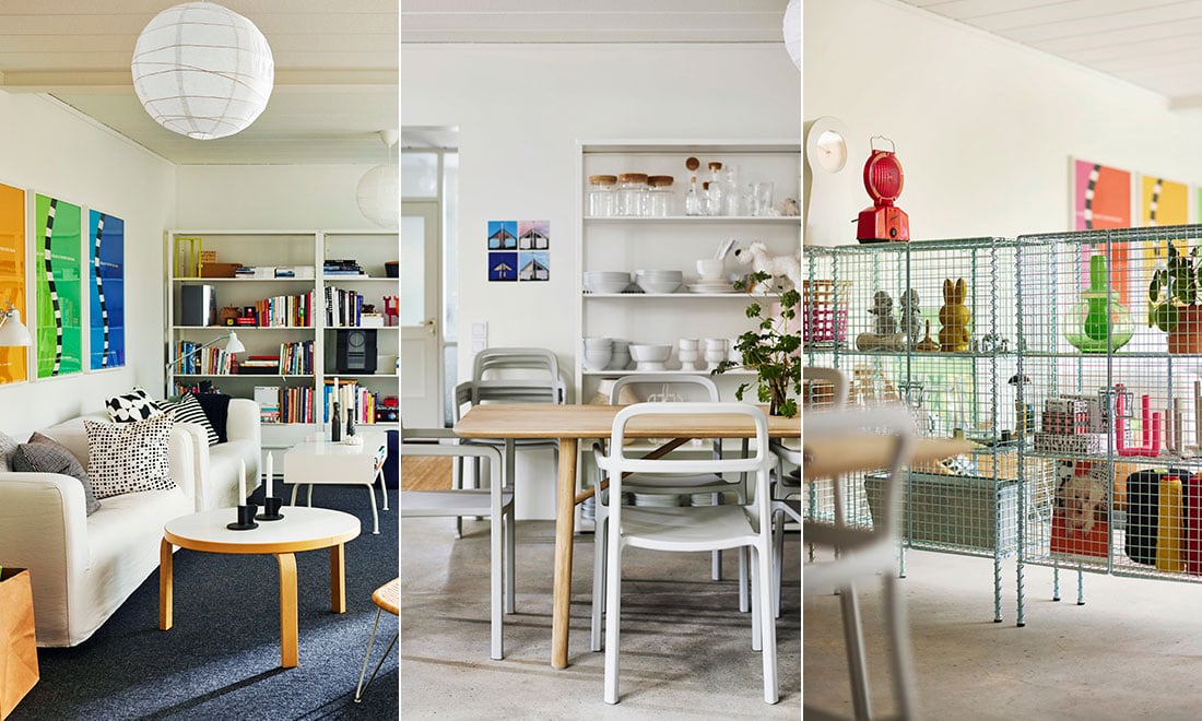 Ljust och lekfullt i enplansvillan – kika in