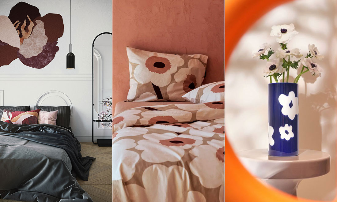 Haka på den blommiga inredningstrenden – 11 fina detaljer