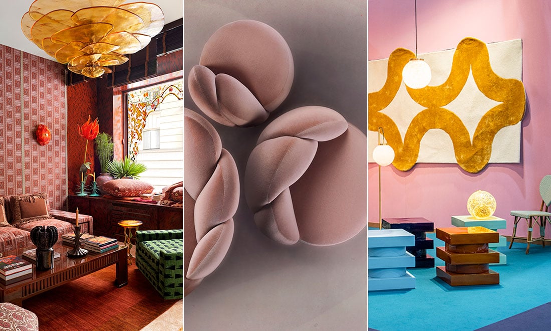 Färgstark lyxkänsla på inredningsmässan i Paris – spana in trenden