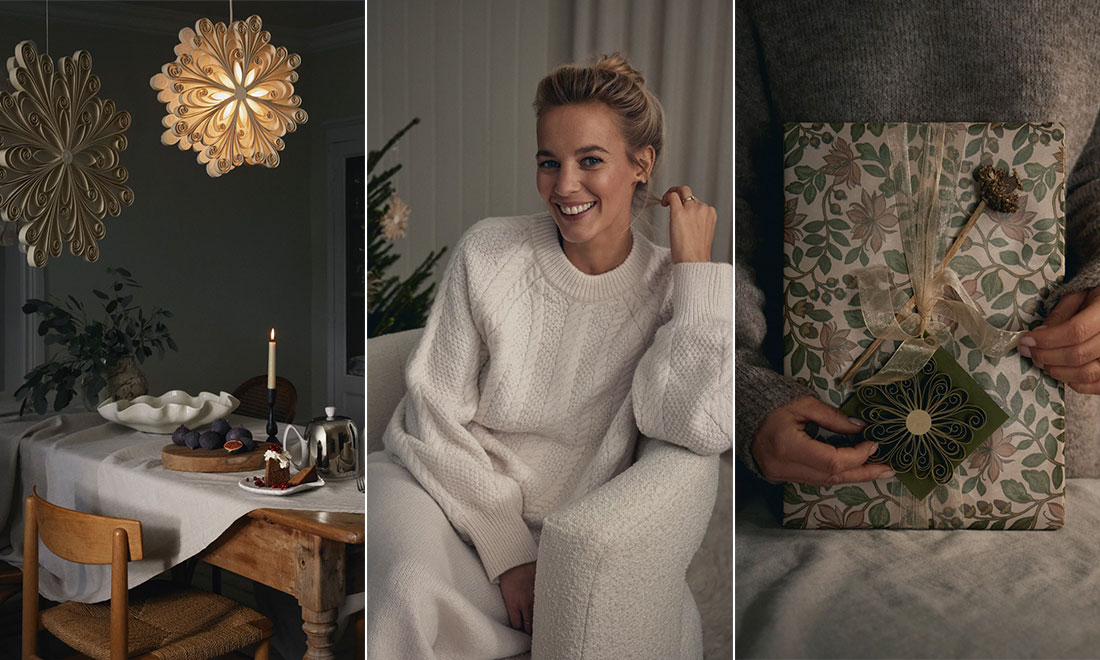 Rustika juldekorationer – se nya samarbetet mellan Ellos Home och Emily Slotte