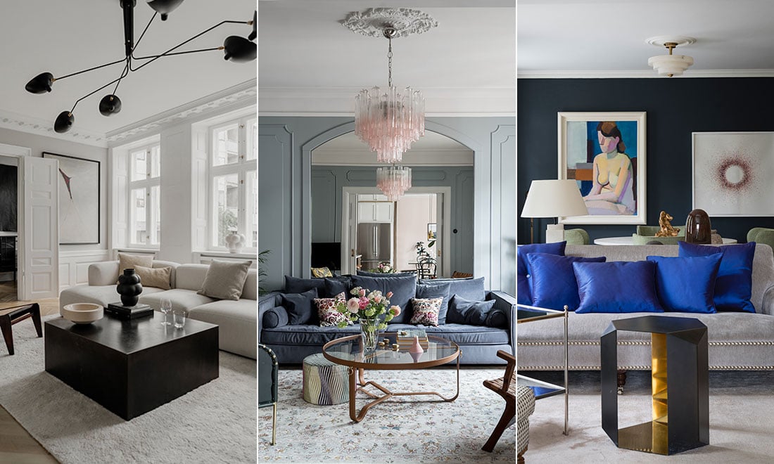 6 enkla knep som skapar lyxkänsla i vardagsrummet