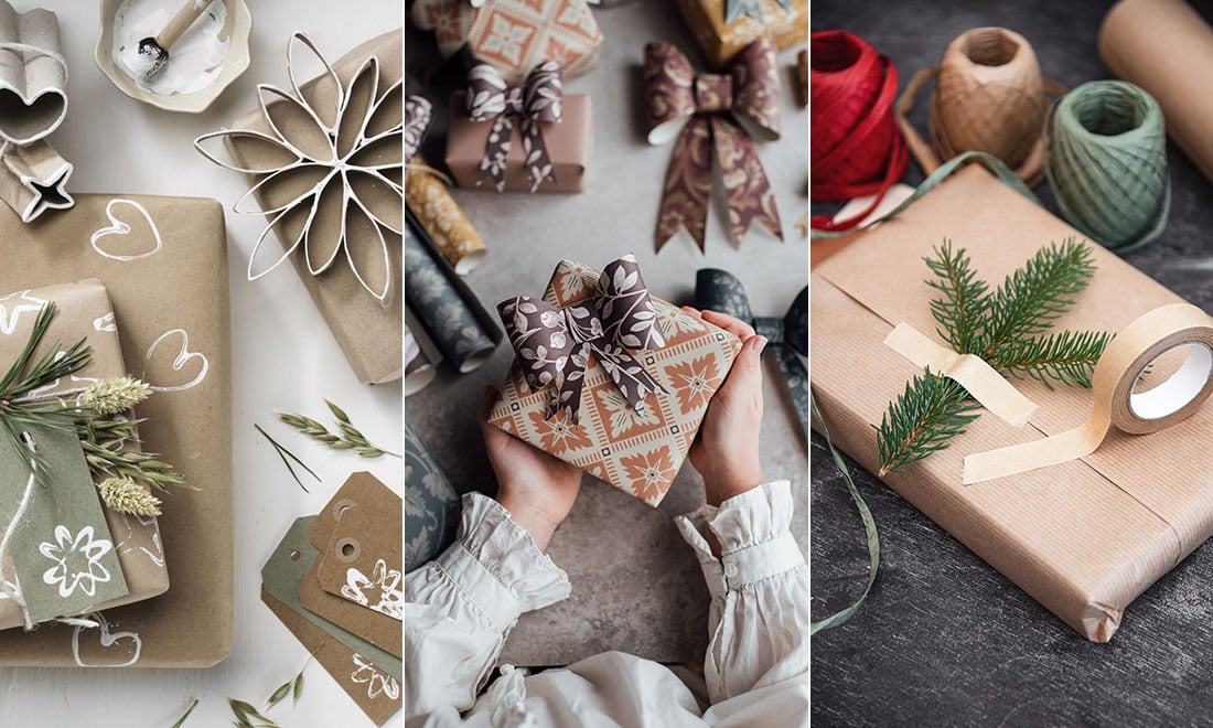 Slå in julens finaste paket 8 inslagningstips Hus & Hem