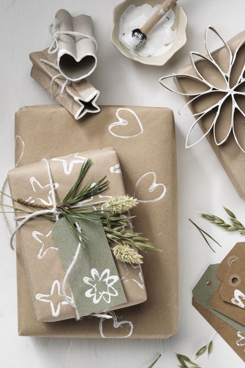 Slå in julens finaste paket 8 inslagningstips Hus & Hem