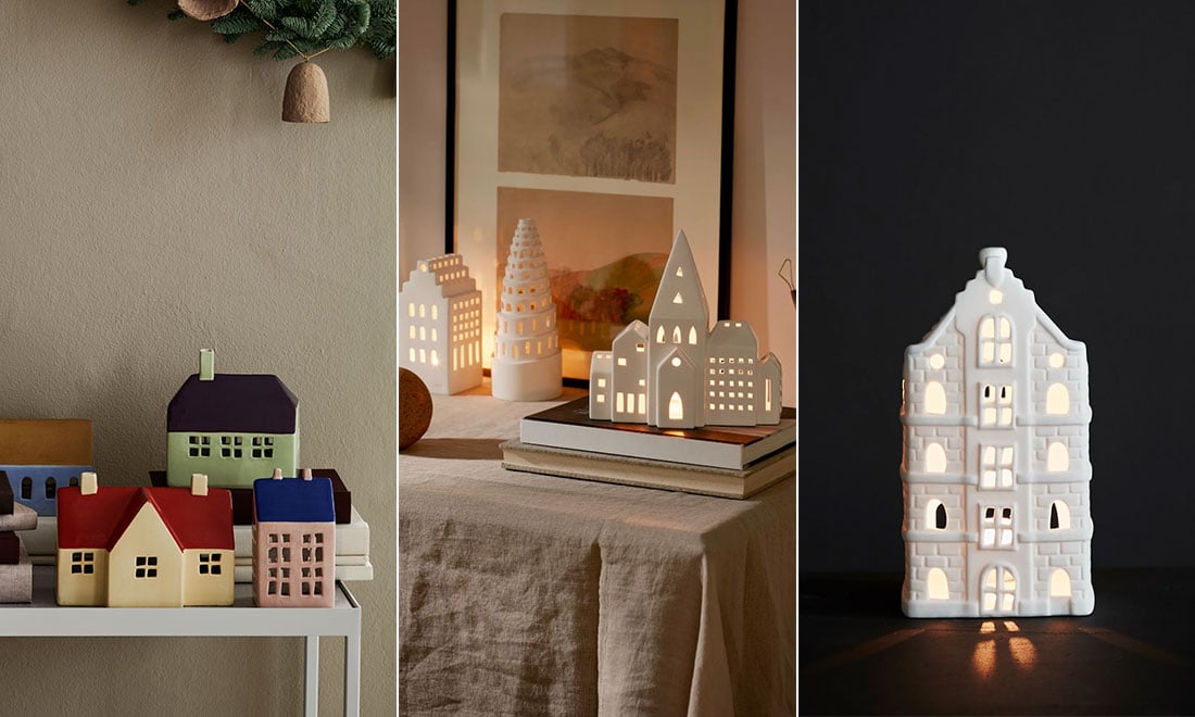 10 fina huslyktor och dekorationshus att inreda med i jul