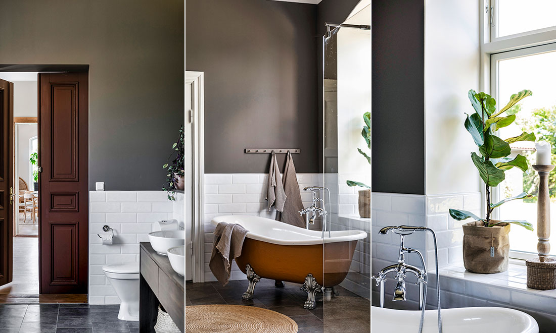 Lyxigt badrum med hjälp av återbruk – kika in och inspireras