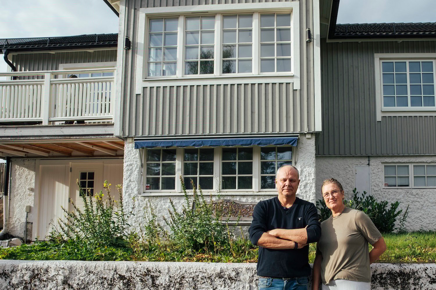 Varmt och tryggt hemma hos Sjöströms med bergvärmepump