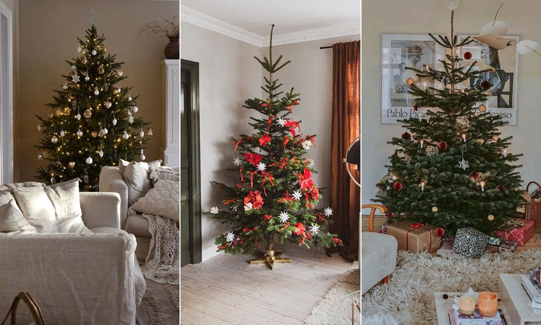 Så klär våra Instagram-favoriter sina julgranar – 7 granar att inspireras av