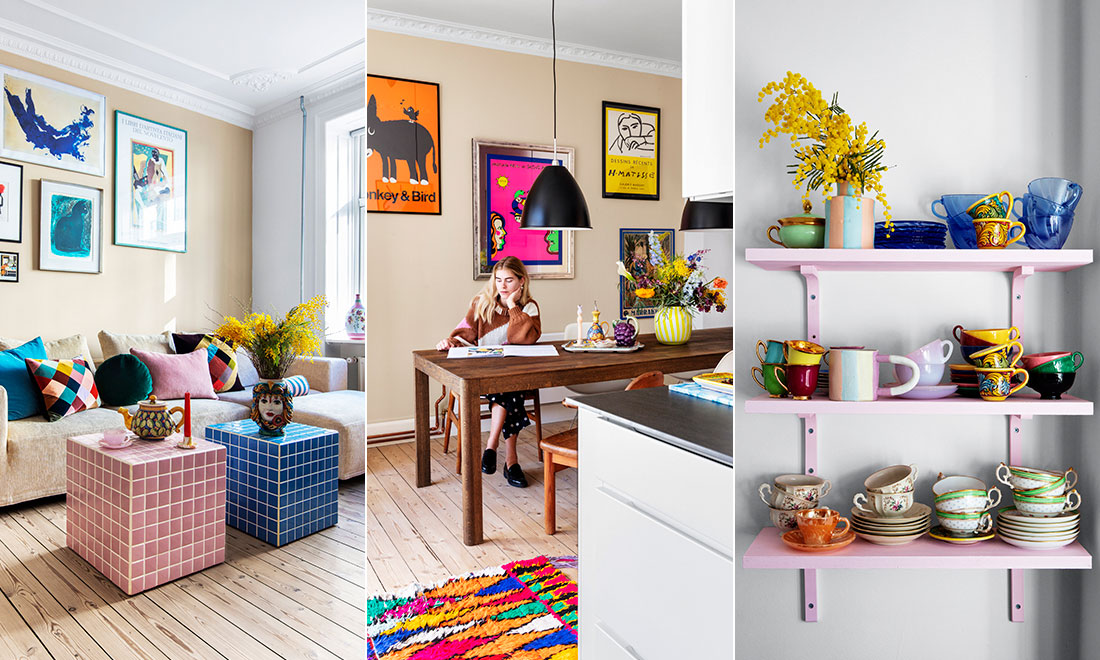 Färg, konst och inspiration från Sicilien: ”Det är så viktigt för mig att bli glad när jag kommer hem”