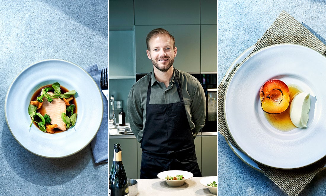 Så lagar du stjärnkockens lyxiga trerättersmeny till nyår