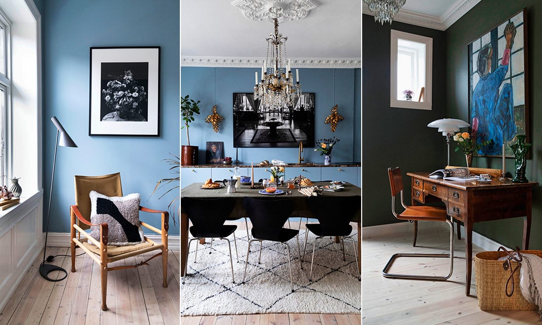 Elegant inredning med hjälp av loppisfynd: ”Föredrar  loppmarknader framför antikaffärer”