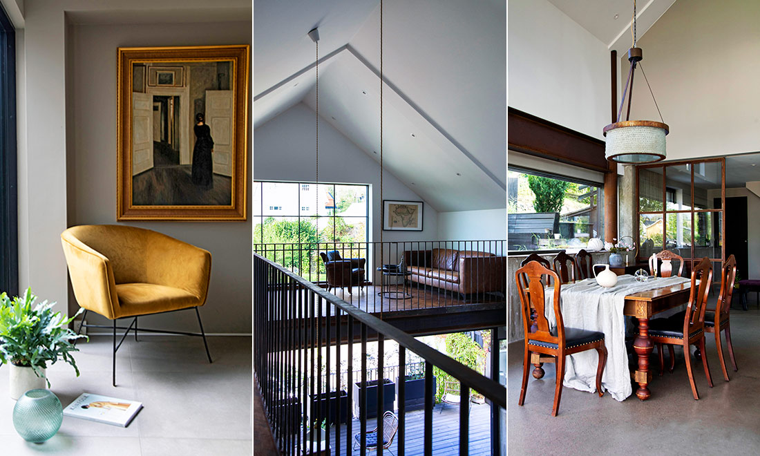 Ville sudda ut gränserna mellan inne och ute: ”På sommaren öppnar vi upp fönsterraden så ofta som möjligt