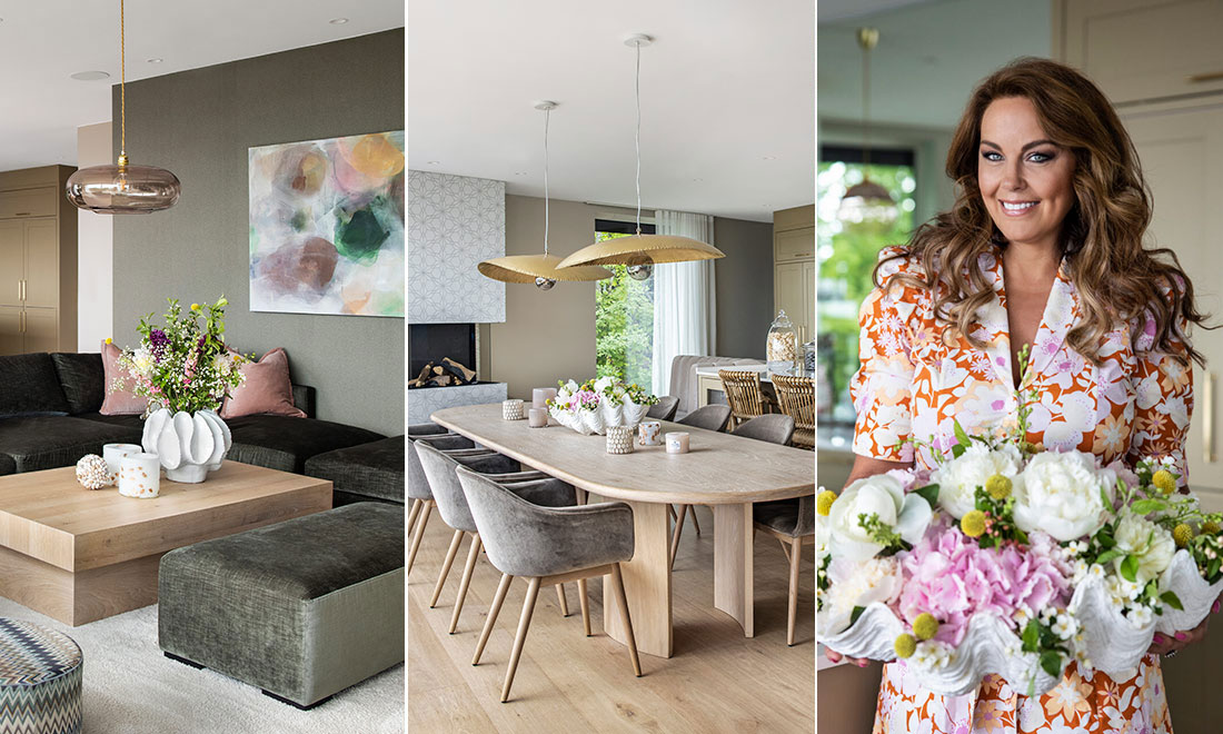 Varmt och färgstarkt i arkitektritade villan: ”Det måste vara praktiskt för att passa tre barn”