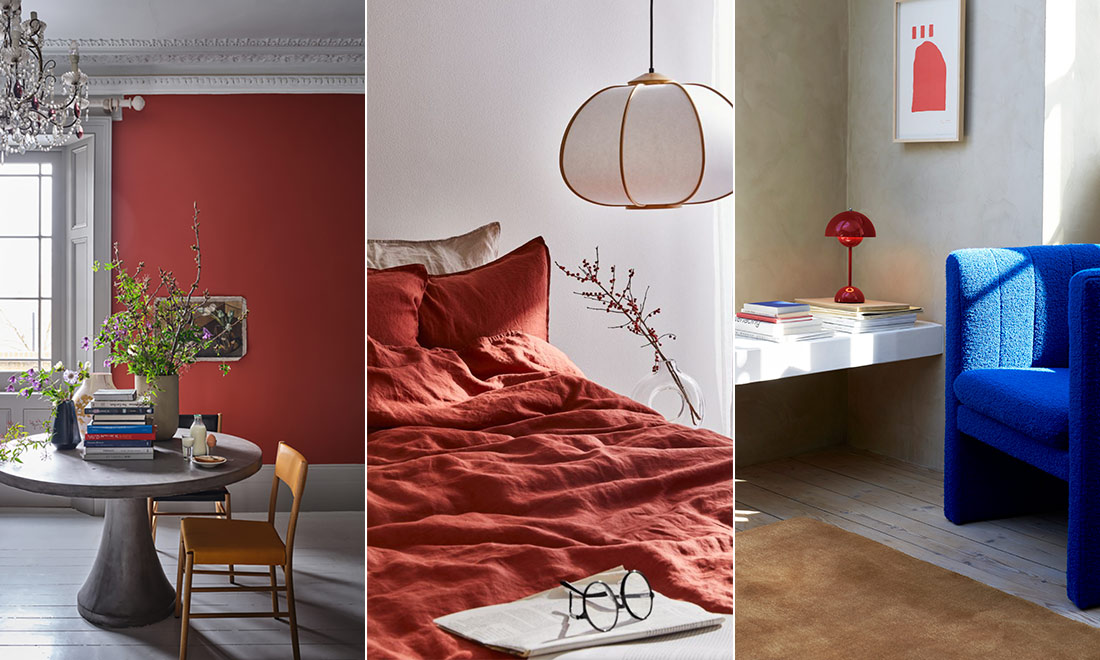 Inred med trendigt röda nyanser – 6 tips