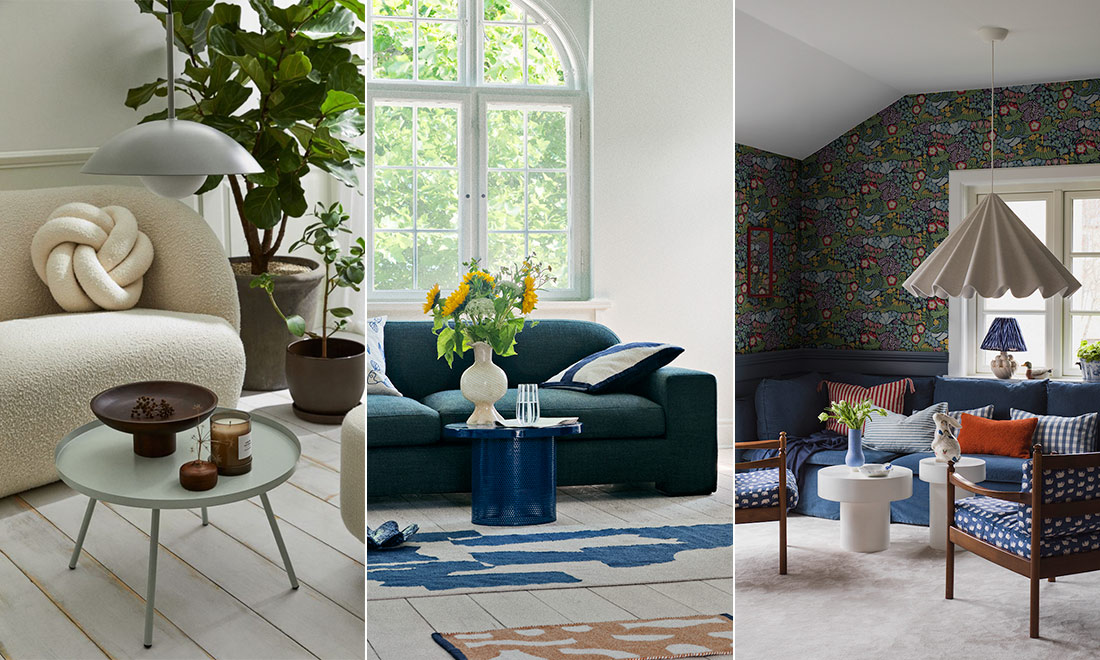 11 vårfina vardagsrum vi inspireras av just nu