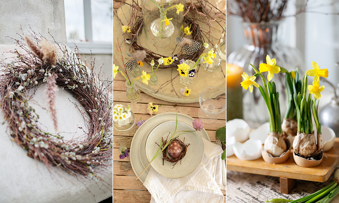 6 fina sätt att pynta med påskblommor
