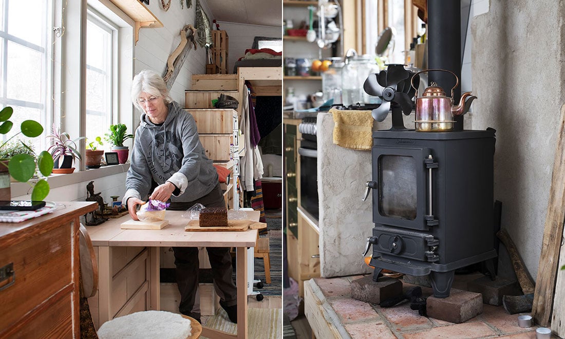 Kim hoppade av ekorrhjulet och byggde ett Tiny House: ”Mitt liv ryms på 24 kvadrat”