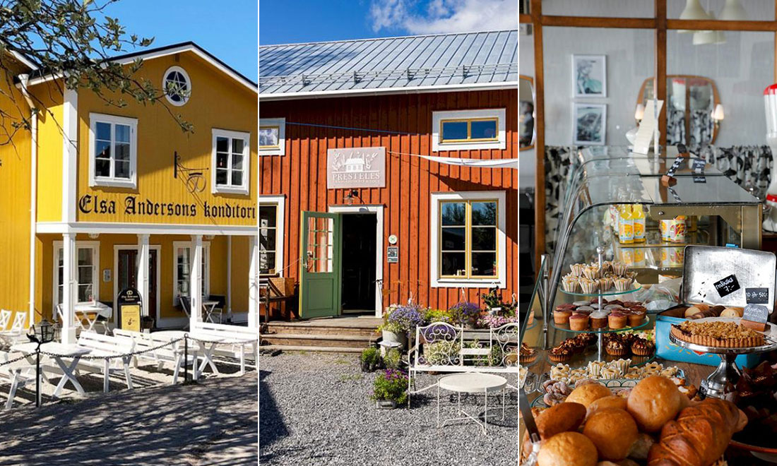 13 somriga fikastopp längs vägarna – från norr till söder