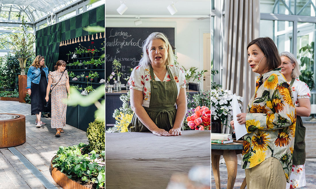 Trädgårdsdagen 2023 – se bilderna och inspireras av Hanna Wendelbos blomstertips