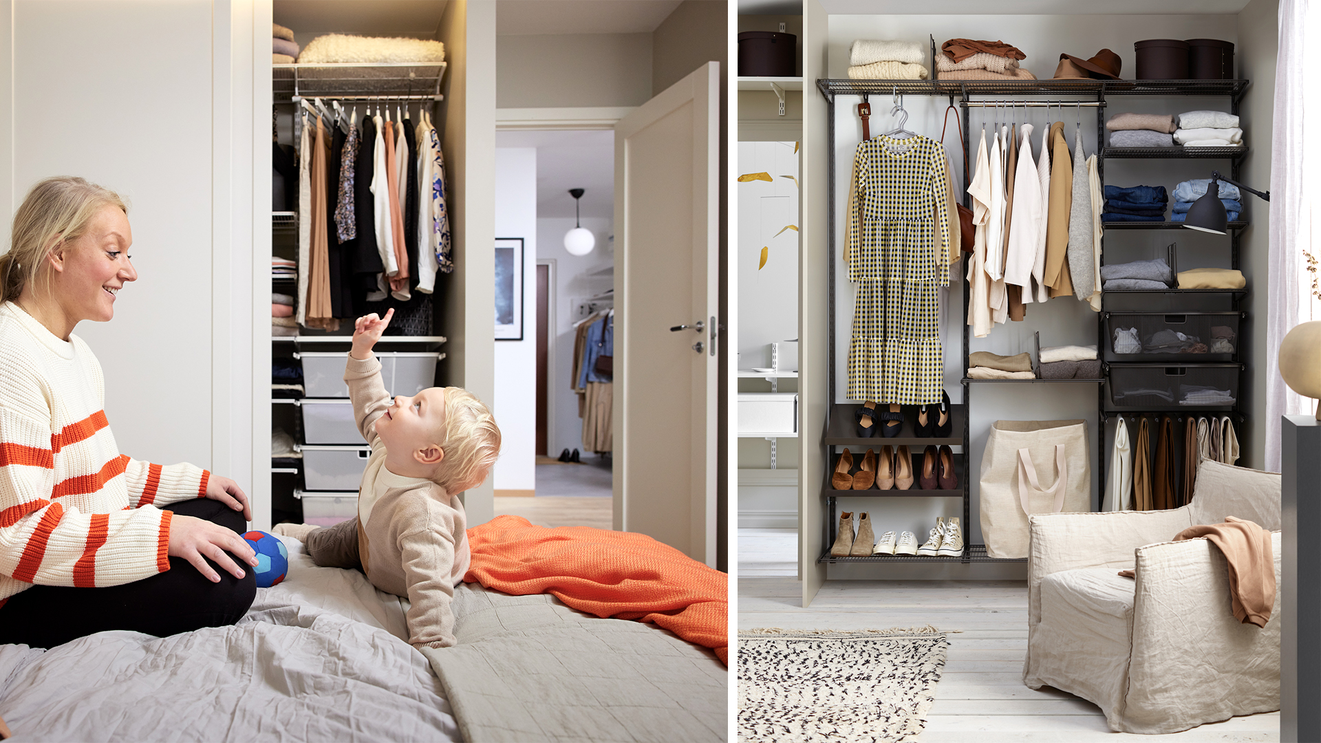 Förvaringsexpertens 4 bästa tips för ett organiserat sovrum
