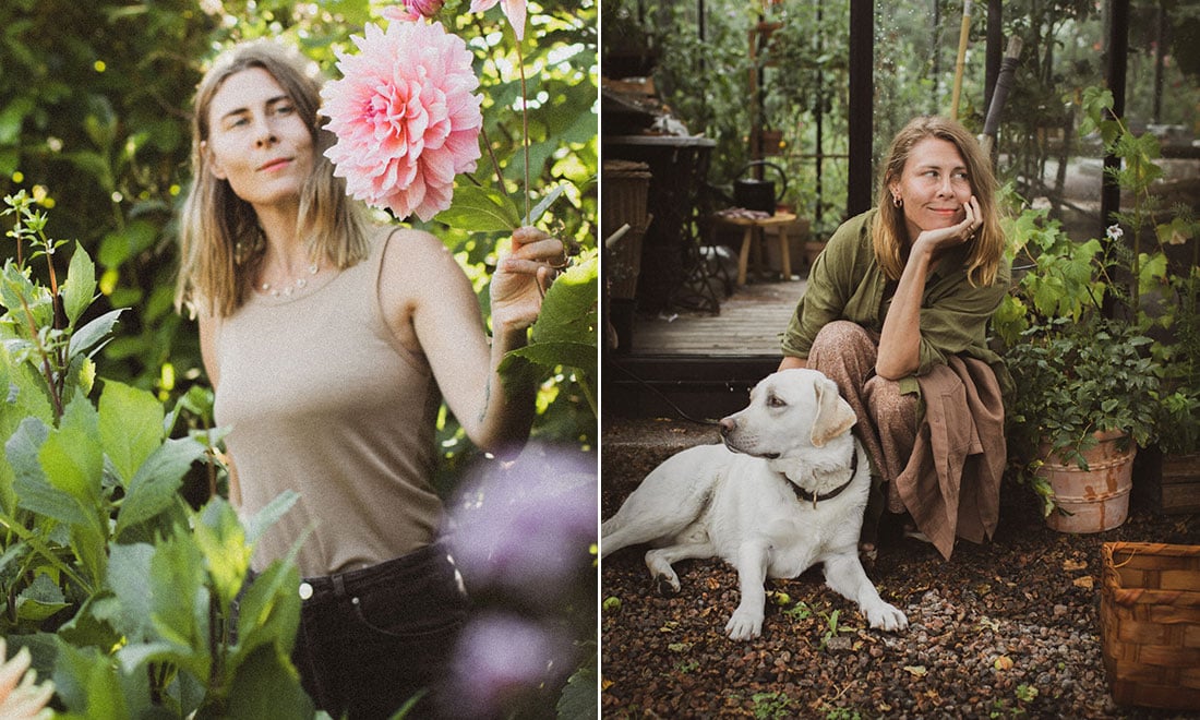 Kristin Lagerqvist: ”Trädgården är min lekplats där jag samlar energi”