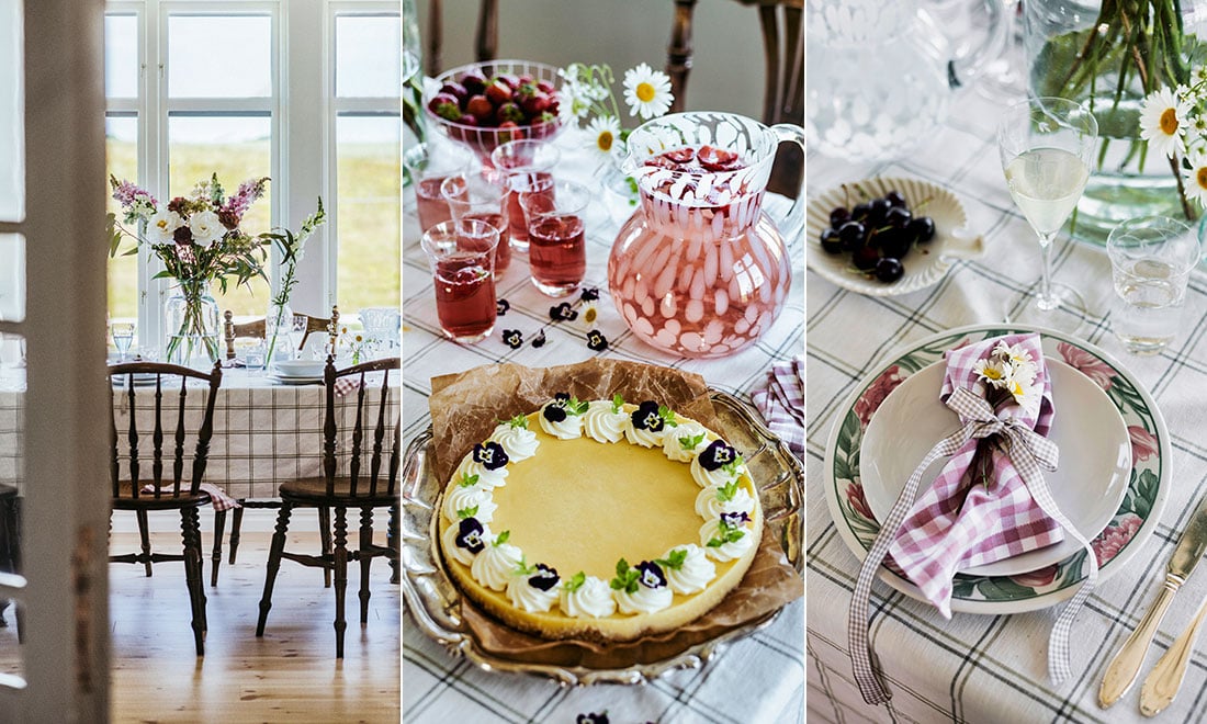 Fin sommardukning – 6 enkla och inspirerande idéer