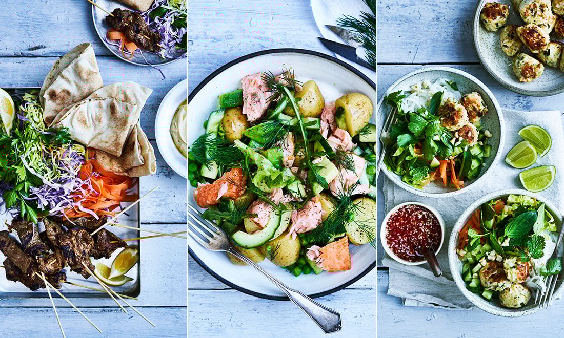 Lyxig och enkel sommarlunch – 5 recept