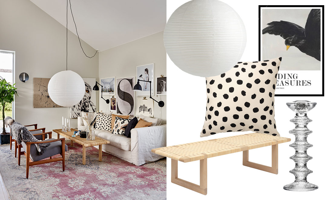 Ombonat och skandinaviskt – så skapar du stilen hemma
